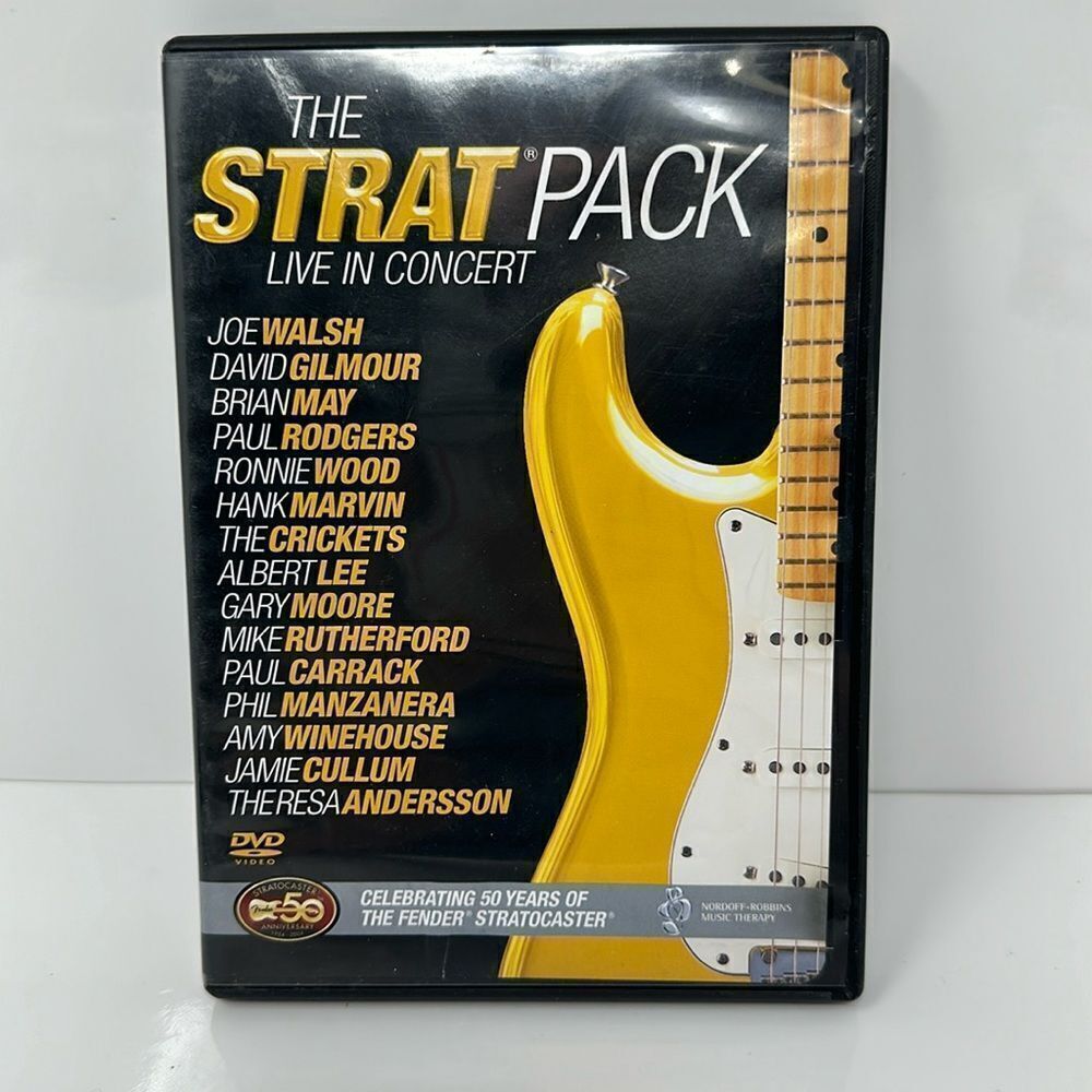 50th anniversary Fender Stratocaster The Strat pack live concert dvd